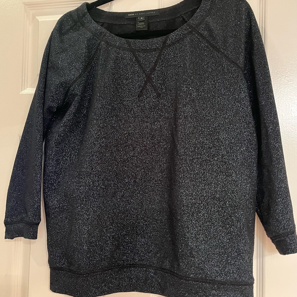 Marc by Marc Jacob Sparkly Blue Sweater